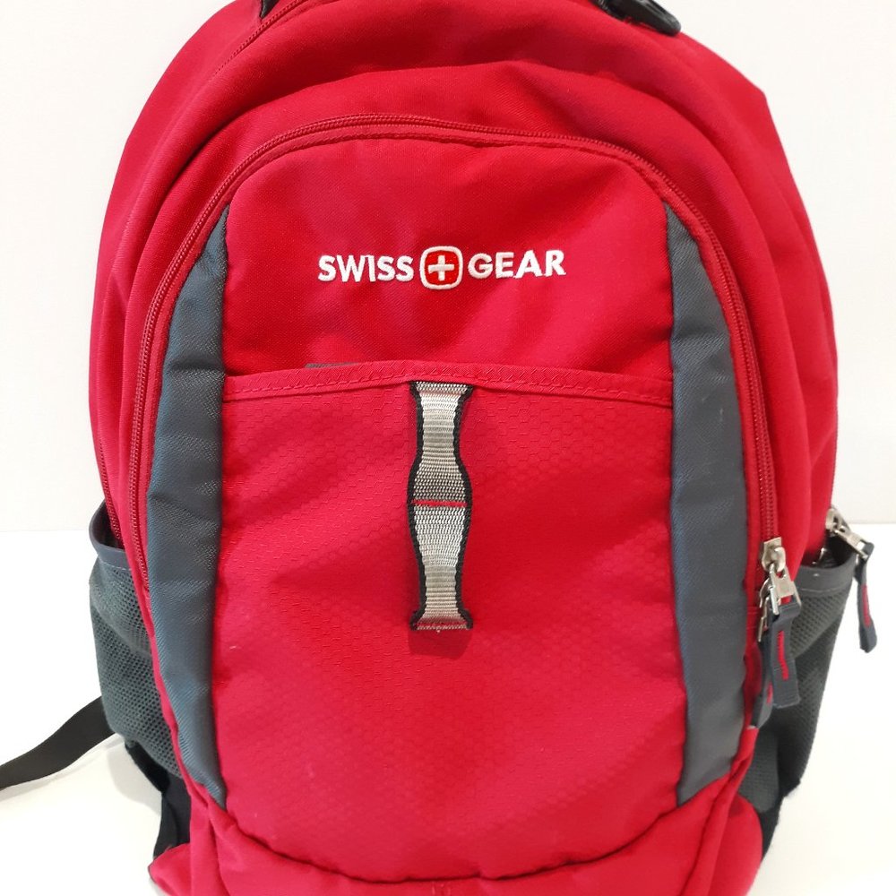 SwissGear Zipper Backpack Red
